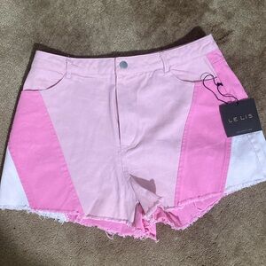 Boutique Lelis Pink Jean Shorts